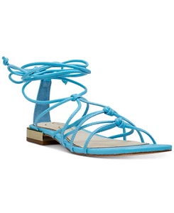JESSICA SIMPSON JS-CHASCA Sandals Nevada Blue New - Picture 1 of 4