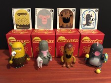 Kidrobot Peskimo’s Bamboo Zoo - Orr Onson Punga Hobson Kidrobot - COMPLETE BOXES