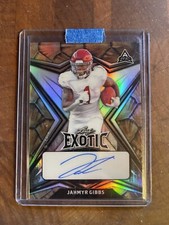 2022 Leaf Exotic JAHMYR GIBBS #2/6 Turtle RC Auto