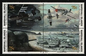 Islas Marshall 1994 - Mi-Nr. 517-520 I ** - MNH - ZDR - Segunda Guerra Mundial - Imagen 1 de 1