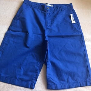 NWT OLD NAVY Boy's Shorts Built-in Flex Size 18 Royal Blue, Red or Blue Green - Picture 1 of 12