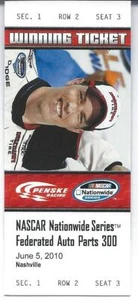 Boleto ganador Press Pass Wal-mart 2011 #WTW8 Brad Keselowski NASCAR SP #8/8 - Imagen 1 de 1