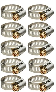 10 abrazaderas de manguera de accionamiento Breeze 62024H sello eléctrico gusano SAE 20 rango 1-1/16"" a 2"" - Imagen 1 de 1