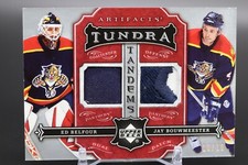 2007-08 Upper Deck Artifacts Tundra Tandems TT-BB Belfour/Bouwmeester 10/10 !!!