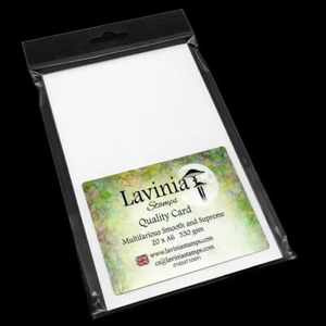 Tarjeta multifacética Lavinia - A6 blanca 330 gsm 20/pk - Imagen 1 de 1