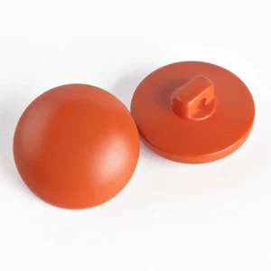 6pcs Resin Mushroon Shape Matte Shank Buttons DIY Sewing Suits Trench Coat - Picture 1 of 26