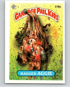 1987 Topps Garbage Pail Kids Series 9 #378B Ragged Aggie  V73699