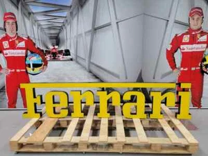 Letrero oficial de concesionario Ferrari 2005 - Imagen 1 de 12