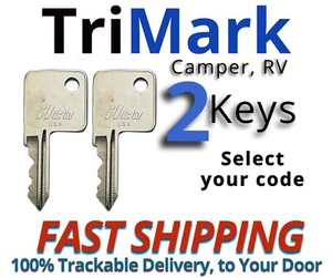 Trimark Keys Camper RV Motorhome Replacement Key Cut to your Code 80501-80750 - Bild 1 von 2