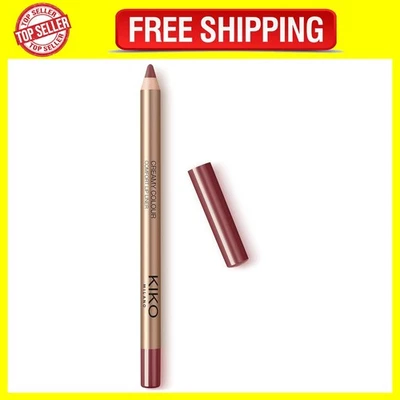 KIKO S.P.A. KIKO Milano Creamy Colour Comfort Lip Liner 10 | Long-Lasting Lip Pencil, 10 Ros