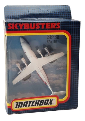 Matchbox 1992 Skybusters SB-38 BAe 146 Reino Unido logotipo Dan-Air Foto 1 de 4