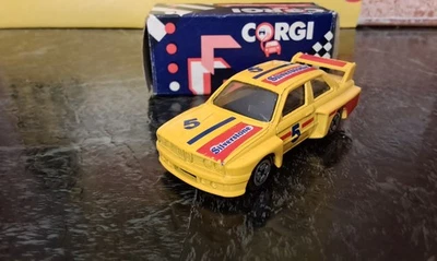 CORGI JUNIORS BMW E36 M3 RACING CAR #5 - YELLOW. 1:64.  1985 - Incorrect box - Image 1 of 4