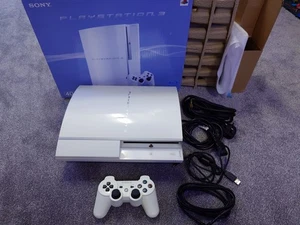 Ps3 PlayStation 3 40GB CECHH01 Ceramica Bianca Pulita DeLided Pasta Termica - Foto 1 di 18
