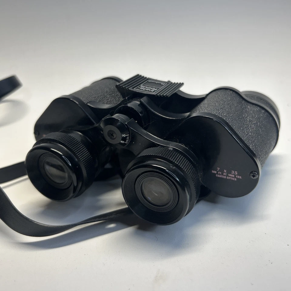 Bushnell Ensign Binoculars 7x35 Wide Angle 500ft At 1,000yds Fully Coated Optics - Image 1 of 4