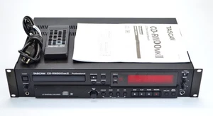TASCAM CD-RW900 MKII Professional CD Recorder/Player Remote Manual Rack Mount - Picture 1 of 7