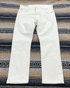 Polo Ralph Lauren Varick Slim Straight Größe 33x28 Denim weiß - Bild 1 von 11