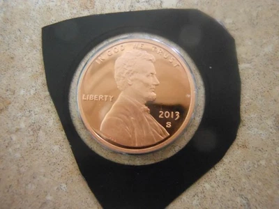 2013 S - Proof Penny coin - from silver set - B8 - Image 1 of 4