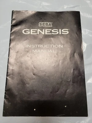 1993 Sega Genesis User's Guide Instruction Manual ONLY - Image 1 of 2