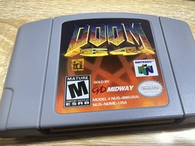 DOOM 64 N64 Games for Nintendo 64 USA Version