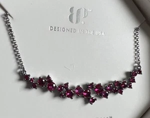 Bomb Party July 2025 necklace ruby hematite Light of the summer sky NK69259 - Picture 1 of 3