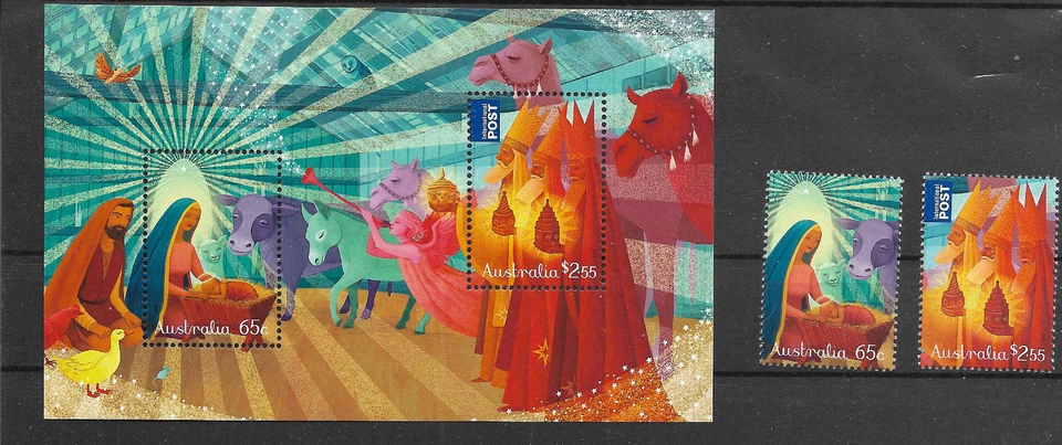 Australia @ 2015 Set Navidad + S/S MNH Buen Precio @Aus.668 Foto 1 de 1
