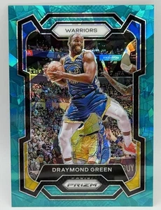 2023-24 Panini Prizm Basketball Draymond Green Teal Cracked Ice /225 #75 - Picture 1 of 2
