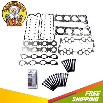 Engine Head Gasket Set Bolts Kit Fits 02-10 Infiniti Q45 4.5L V8 DOHC 32v VK45DE - Image 1 of 4