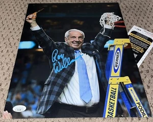 ROY WILLIAMS SIGNED 11X14 PHOTO JSA UNC BASKETBALL AUTOGRAPH NORTH CAROLINA HEEL - Picture 1 of 1