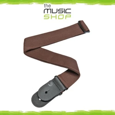 D'Addario Planet Waves Polypro Adjustable Guitar Strap, Brown - PWS109 - image 1 of 4
