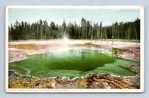 Emerald Spring Upper Geyser Basin Yellowstone Park Postcard Unposted - Bild 1 von 2