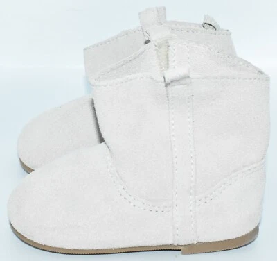 Botines de gamuza gris topo de cuero gris talla (12-18M) Baby Gap para niñas pequeñas Foto 1 de 4