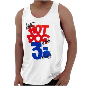 Retro Best Hot Dog In Town Supermarket Flyer Tank Top T Shirts Tees Men Women - Picture 1 of 7