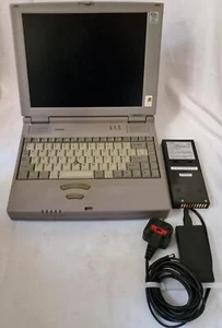 Retrò Vintage Toshiba Satellite S300CDS 90s Windows Win 98 - Foto 1 di 11