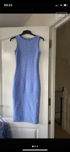 blue bodycon love label dress size small - Picture 1 of 3