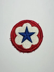 WWII US Army Service Supplies Ground Forces Patch Blue Star - Picture 1 of 6