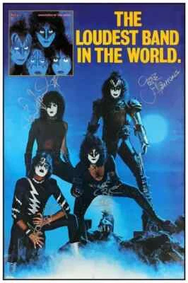 KISS - 24" POSTER - Creatures of the Night album promo Wall Art Print
