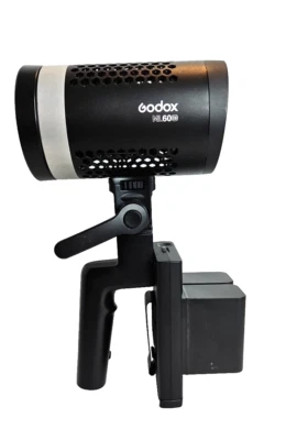 Godox ML60Bi Bi Color LED Light Godox BC60 Battery Case Plus 2 Batteries  - Image 1 of 4