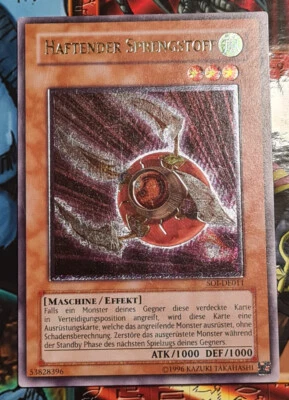 Yugioh, Haftender Sprengstoff, SOI-DE011, 2. Auflage, deutsch, Near Mint - Bild 1 von 3