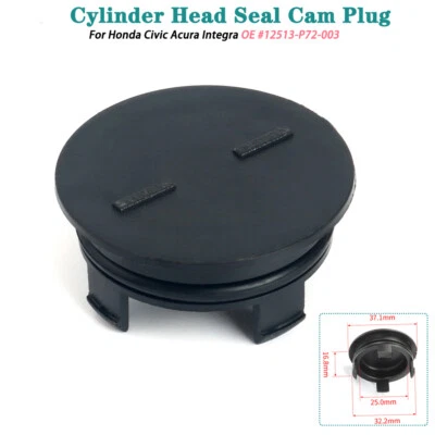 Engine Cylinder Head Cam Plug For Honda Civic CR-V Acura Integra 12513-P72-003 - Image 1 of 4