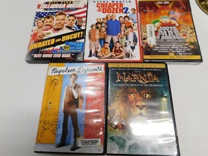 Lot of 5 DVD South Park Talladega Nights Napoleon Dynamite Narnia Cheaper Dozen - Picture 1 of 3