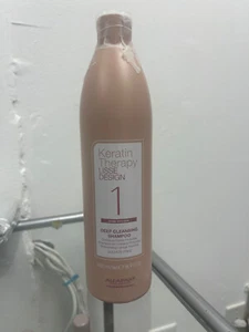ALFAPARF LISSE DESIGN KERATIN THERAPY Deep Cleansing Shampoo 16.9 oz - Picture 1 of 2