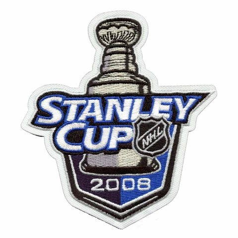 2008 NHL Stanley Cup Final Patch Jersey Pittsburgh Penguins Detroit Red Wings Cover