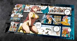 Rebecca One Piece Playmat With Zones OPCG TCG Card Game Play Mat _an2 NEW - Picture 1 of 1