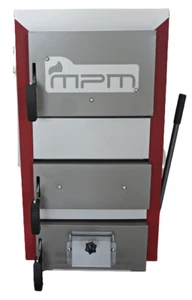 Festbrennstoffkessel MPM DS 10 kW mit Feuerzugsregler Holzkessel - Bild 1 von 7