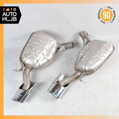 06-08 Silenciadores de escape derecha e izquierda Mercedes W219 CLS500 CLS550 FABRICANTE DE EQUIPOS ORIGINALES Foto 1 de 4