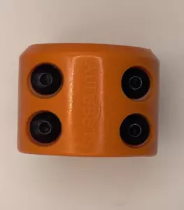 HD Orange Winch Cable Hook Rubber Stopper Line Saver ATV UTV Truck Waterproof - Picture 1 of 6