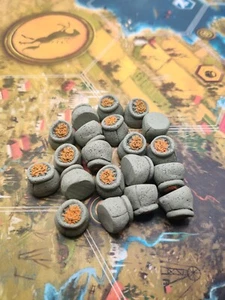 Scythe Gioco da Tavolo Grain Resource Aggiornamento 20 Pezzi - Foto 1 di 1