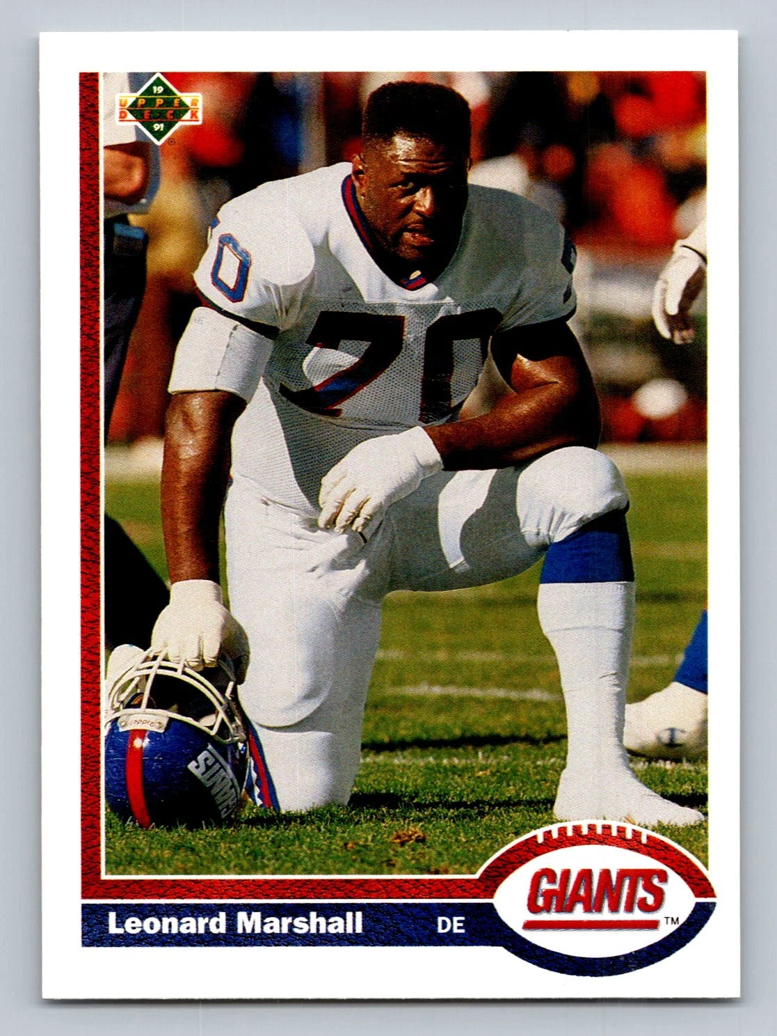 1991 Upper Deck #441 Leonard Marshall   New York Giants
