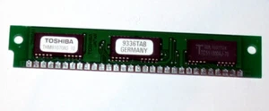 1 MB Simm 30-pin 70 ns 3-Chip 1Mx9 Parity 'Toshiba THM91070AS-70' - Bild 1 von 2