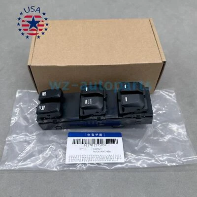 New For 2010-2015 Hyundai Tucson Master Window Switch Front Left LH Driver Side - Image 1 of 4